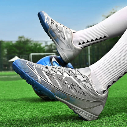 Chaussures de football en salle pour hommes, résistantes, décontractées, respirantes, confortables, antidérapantes, chaussures de futsal de qualité supérieure, chaussures de football