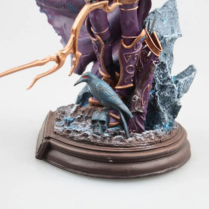 23cm World Of Warcraft Sylvanas Windrunner Action Figures Queen Of The Undead Pvc Model Doll Collection Ornaments Gift For Kids