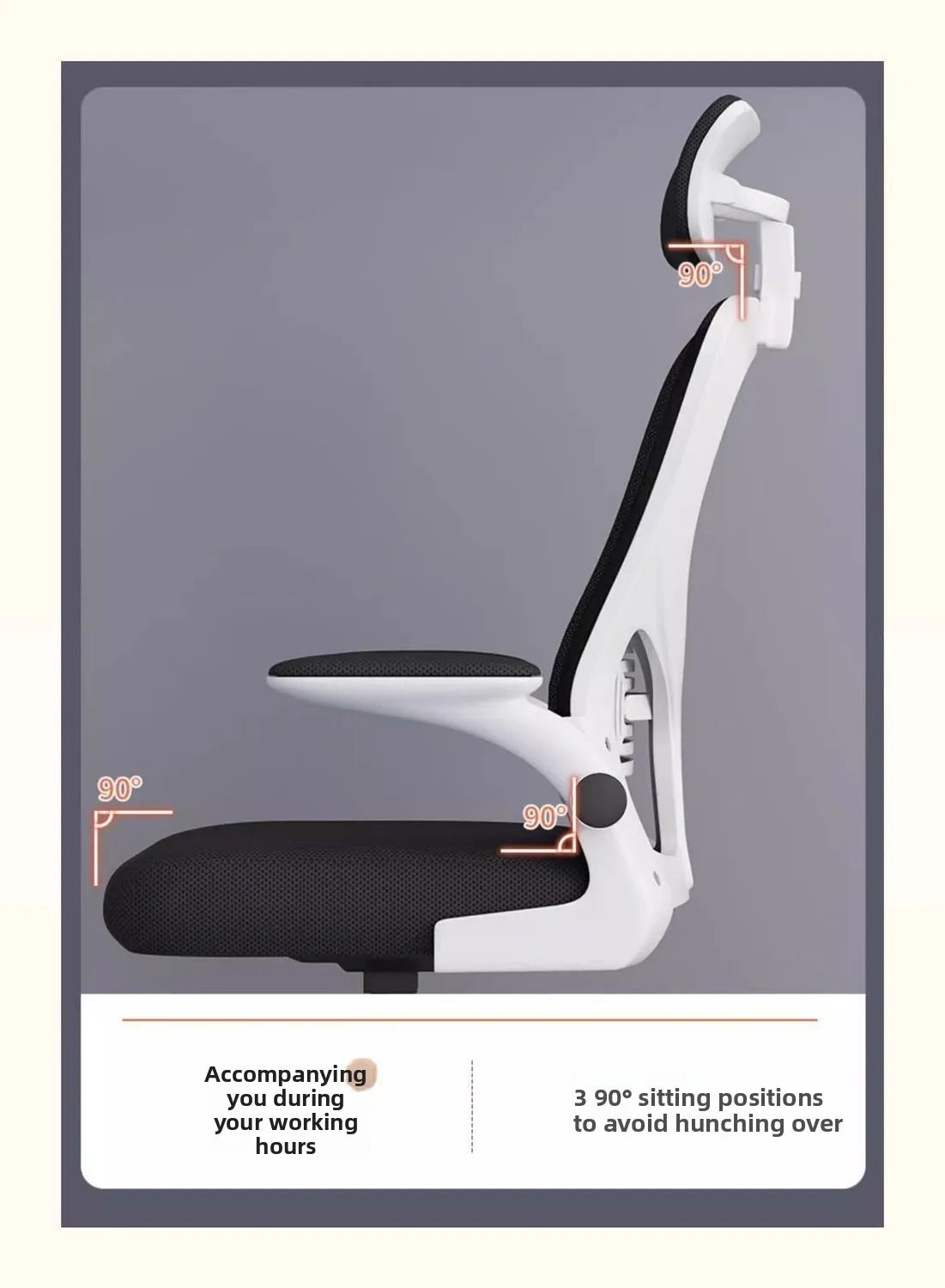 Ergonomic Gaming Chair Comfortable Long Ride Office Desk Chair for Home University Dorm Study Chair Best Gaming Chair Chair