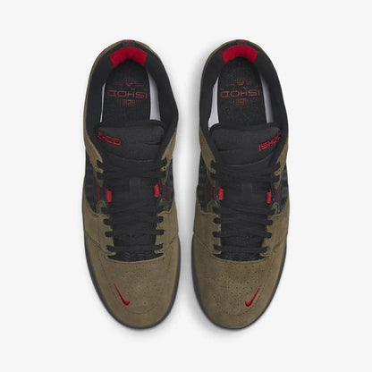 Nike genuine SB ISHOD small hook breathable sports skateboard shoes for men and women DC7232-300