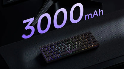 MONSGEEK FUN60 PRO&MAX HE Mechanische Tastatur mit Magnetschaltern, 60% kabellose Gaming-Tastatur, Rapid Trigger, 8K ARGB, Custom-Tastatur
