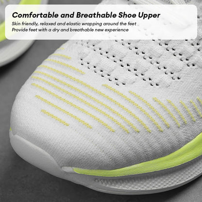 Men's Cushioning Running Shoes EVA Midsole for Shock Absorption Lightweight & Breathable Mesh Sports Sneakers Gym and Walking