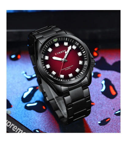 CURREN Fashion Men Watch Top Brand Luxury Waterproof Sport Mens Watches Stainless steel Automatic Date Military Wristwatch