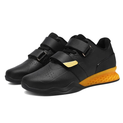 Weightlifting Shoes Professional  Men Women Powerlifting Squat Training Hard Sole Gym Shoes with Stable Heel Non Slip Design