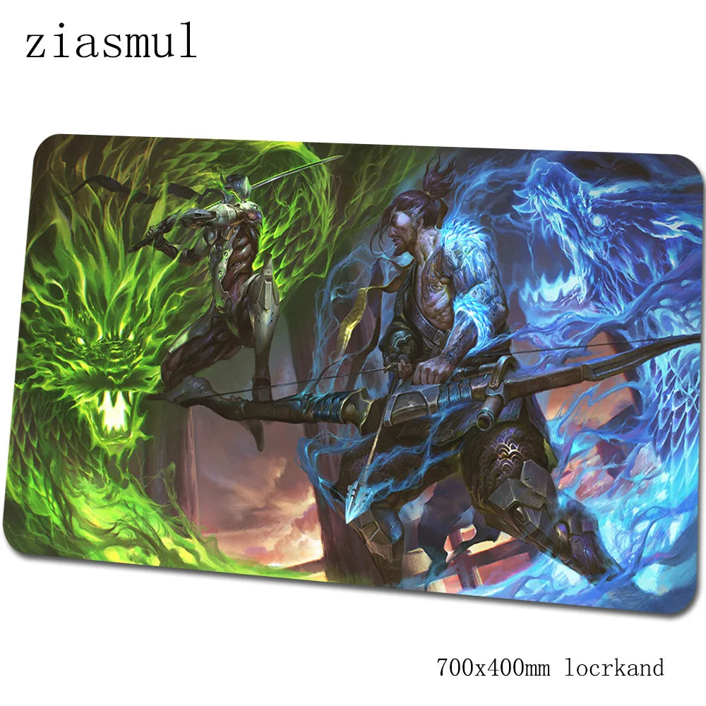 overwatch mouse pad Gorgeous Computer mat 70x40cm gaming mousepad large xl padmouse keyboard games pc gamer desk