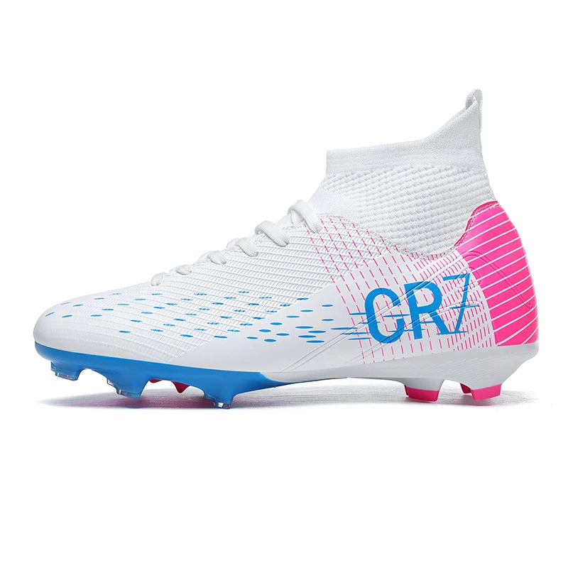 TF Long Stud Training Football Cleats Wear Resistant Breathable Firm Ground Outdoor Match Training Sports Footwear
