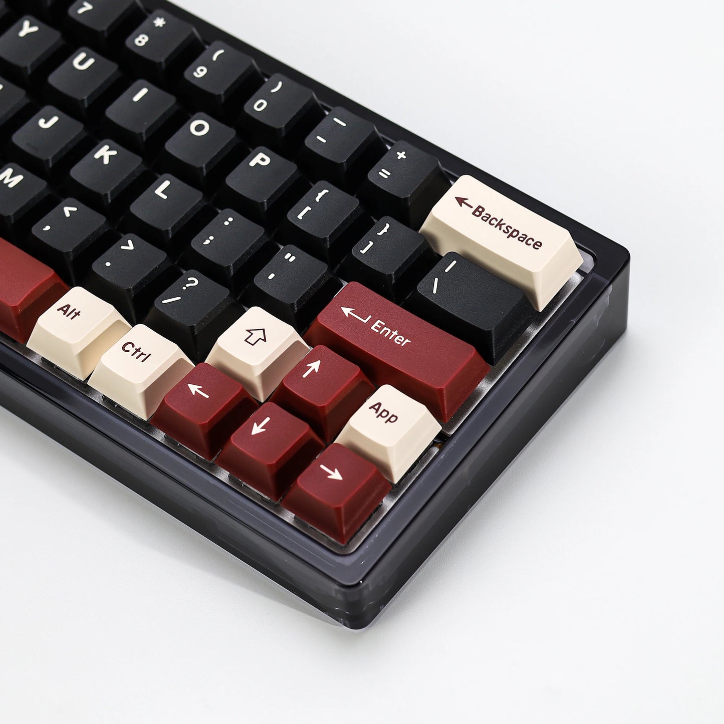 KBDiy GMK Rome Keycap Cherry Profile Double Shot PBT ISO Keycaps For Gamer Mechanical Keyboard Kit Gaming Point Retro Key Cap