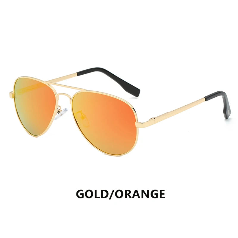 LIOUMO Hochwertige Piloten-Sonnenbrille für Herren, polarisierte Autofahrerbrille für Damen, modische Pilotenbrille, blendfreie Sonnenbrille für Herren