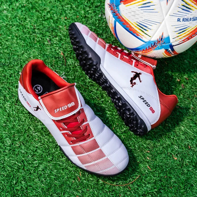 New Men Professional Football Boots Unisex Hot Sale Cleats Soccer Shoes Futsal Women Ultralight High-quality TF/FG Sneakers
