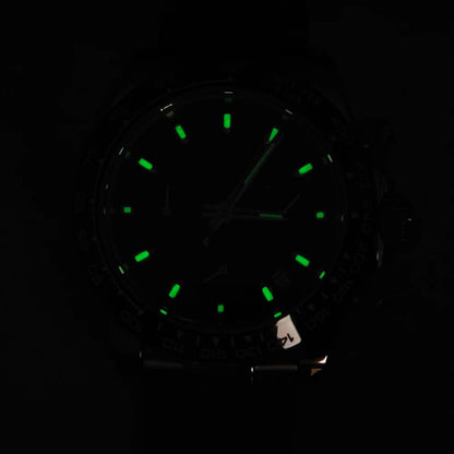 20 Colors dress 39mm Quartz Chronograph Sapphire Crystal Stainless Luminous Men's Watch VK63 Movement Calendar Strap