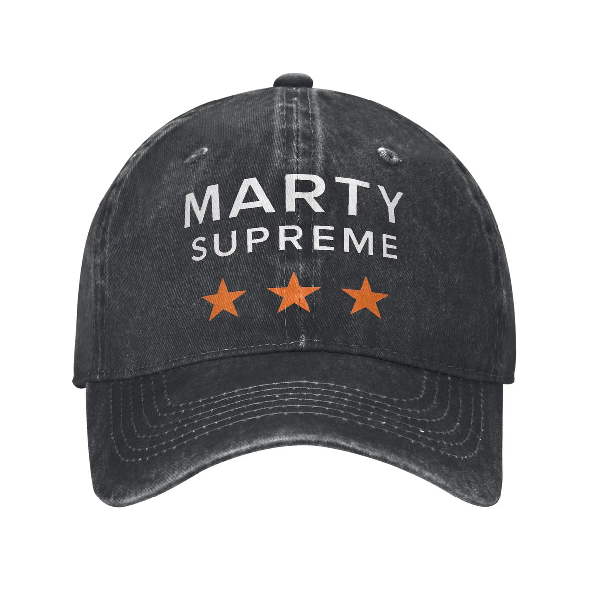 Marty Supreme Movie Print Cap for Men Women Cotton  Trucker Hat Daily Wear Baseball Cap Adjustable