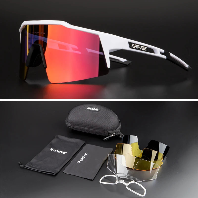 Polarized Cycling Sunglasses Outdoor Bicycle Glasses Men MTB Cycling Glasses Women Road Bike Glasses UV400 Bicycle Sunglasses