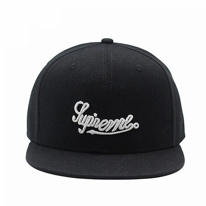 Cappellino da baseball ricamato, chiuso, aderente, modello New York, taglia Trucker, Bboy, da uomo, con visiera, stile hip hop, semplice, snapback, visiera piatta, Era