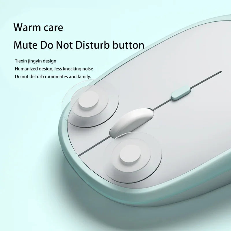 Lenovo Wireless Mouse USB Rechargeable Ergonomic Adjustable DPI Office Silent 2.4G Bluetooth Optical Electric Mouses Game Office