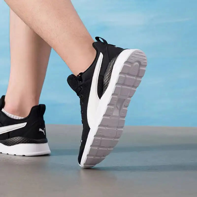 PUMA Unisexe 2026 Summer Couple Mesh Cushion Running Shoes Low Cut Comfort Sneakers 371128-02