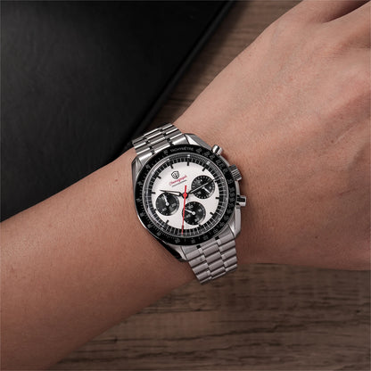 Watchdives New Wd1863 Quartz Men Watch VK63 Chronograph Bubble Sapphire Waterproof 39Mm Steel Top Brand Luxury Business Watch