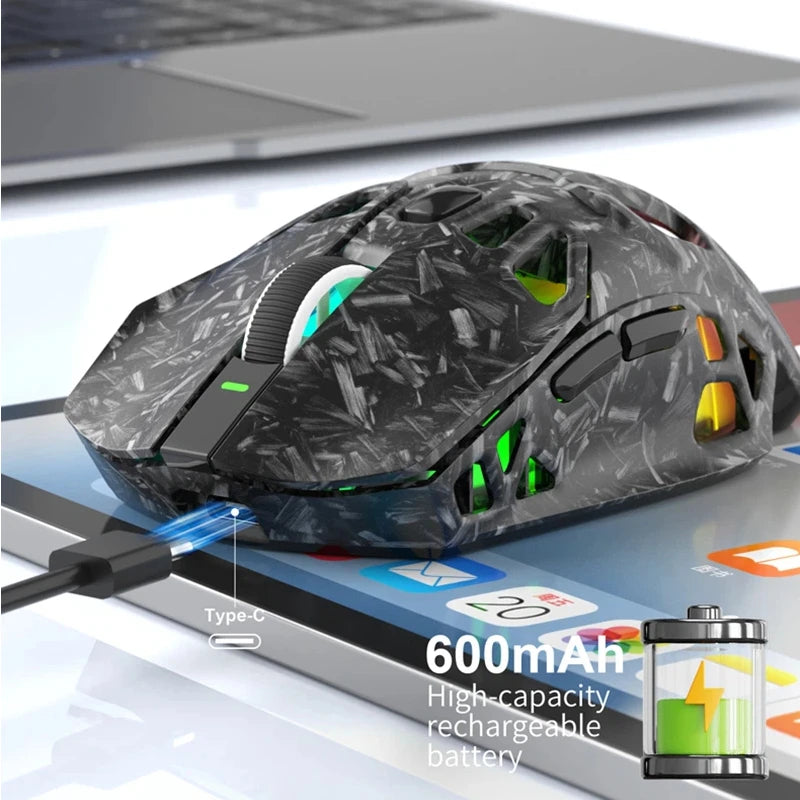 Lenovo X9Pro Tri-Mode Wireless Mouse 2.4G Bluetooth Wired Lightweight Magnetic Charging Dock Desktop Laptop Gaming&Office