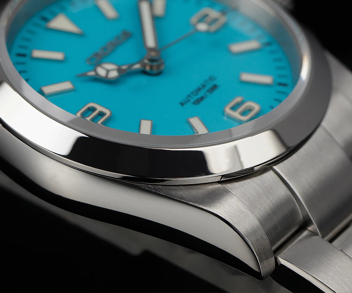 Cronos Luxury Men Watches 36mm Explore Climbing Series Couples Sport Watch NH35 PT5000Unisex Automatic Mechanical Watch 10Bar