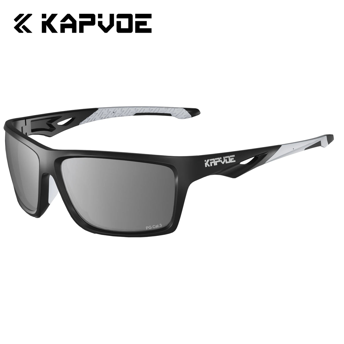 Kapvoe Fishing Sunglasses Polarized Sunglasses for Men Hiking Eyewear UV400 Lens Glasses Glasses HD Lens Outdoor Sunglasses 2026