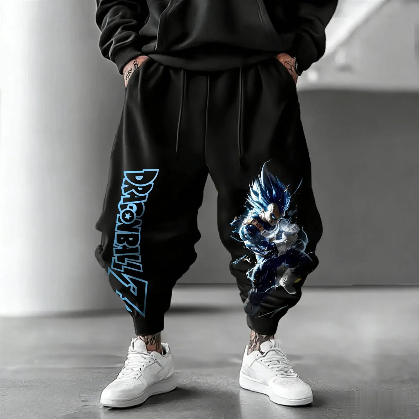 2026 Dragon Ball Vegeta Multi-color Leg Trousers Men's Women's Retro Trend Versatile Sports Jogging Fitness Outdoor Sports Wear