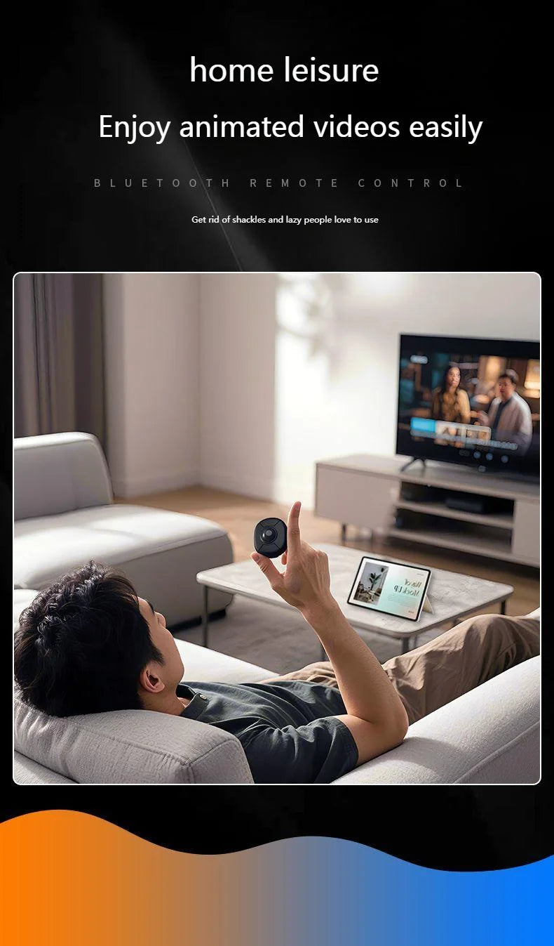 New Trackball Finger Ring Mouse 2.4G+Bluetooth Wireless Remote Control Mice For Short Video/PPT Speech/In-Vehicle Display Screen