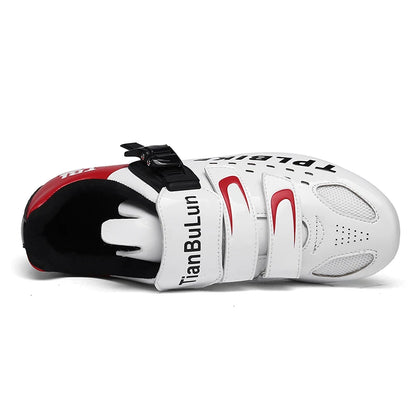 New Men's and Women's Bicycle Shoes,Outdoor Cycling Shoes,Three Functional Soles,Professional Training Shoes