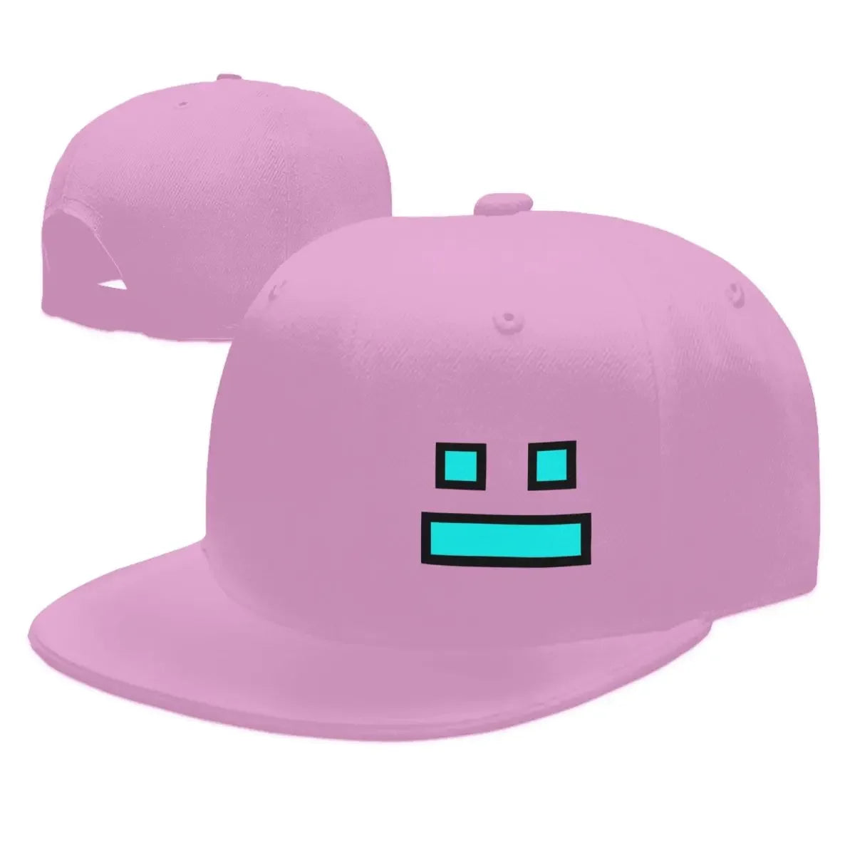Bonés de basebol «Geometry Dash» para videojogos, bonés snapback para homem e mulher, bonés ajustáveis, bonés de basebol hip-hop, casquette
