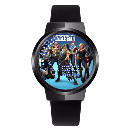 Fortnite Watch Cute Fashion  Cartoon Personalized Kawaii Touch Night Light LED Student Electronic Watch Gift for Friends
