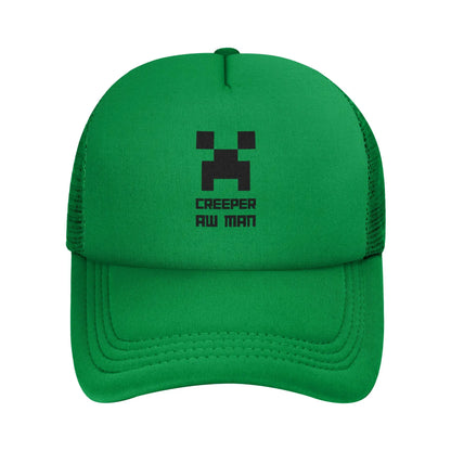 Creepin Creepers für Erwachsene – Trucker-Cap, Mesh-Baseballkappe, Snapback-Kappen, Hüte, Sonnenhut, verstellbare Sonnenkappen, Sommer