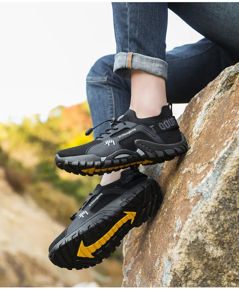 Chaussures décontractées d'été respirantes pour hommes, chaussures de sport pour hommes, confortables et légères, chaussures de sport d'extérieur