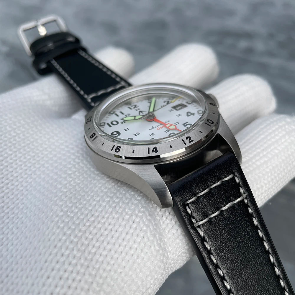 STEELFLIER Official SF792 GMT Mechanical Dive Watches Super Luminous NH34 Movement 20Bar Waterproof Luxury Stainless Steel Watch