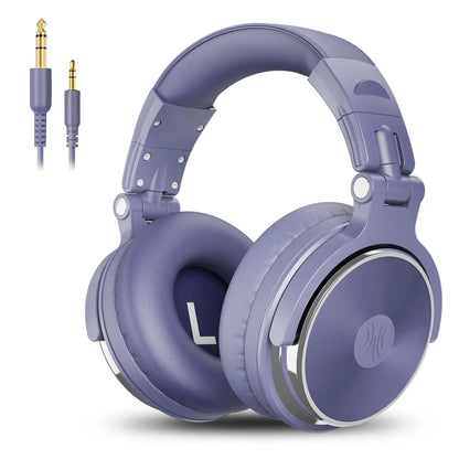 Oneodio Pro-10 Wired Headphones with 50mm Quality HiFi Drivers Stereo Big Headphones Studio Mixing Recording Monitoring Headset
