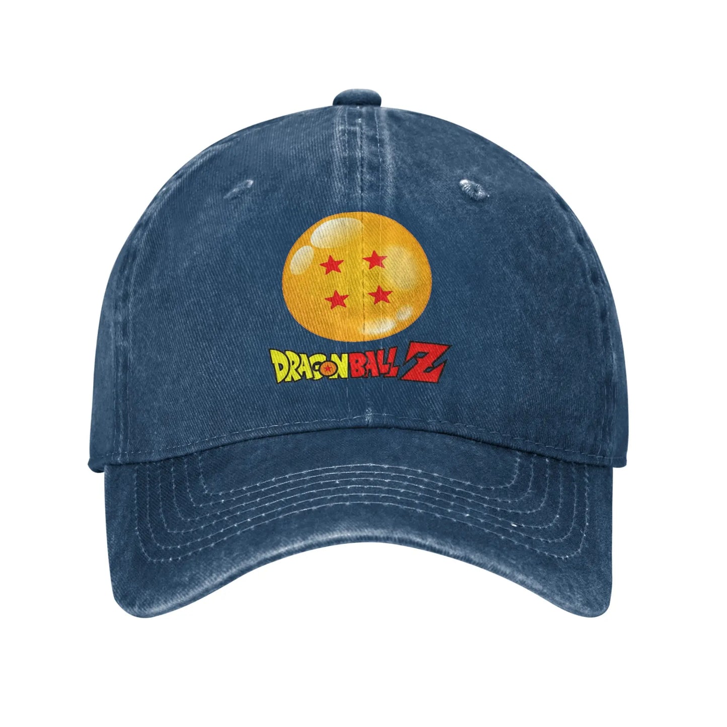 Star Dragon Sphere Anime Goku Unisex Style Baseball Caps Dragon Ball Distressed Denim Hats Cap Outdoor Adjustable Fit Sun Cap