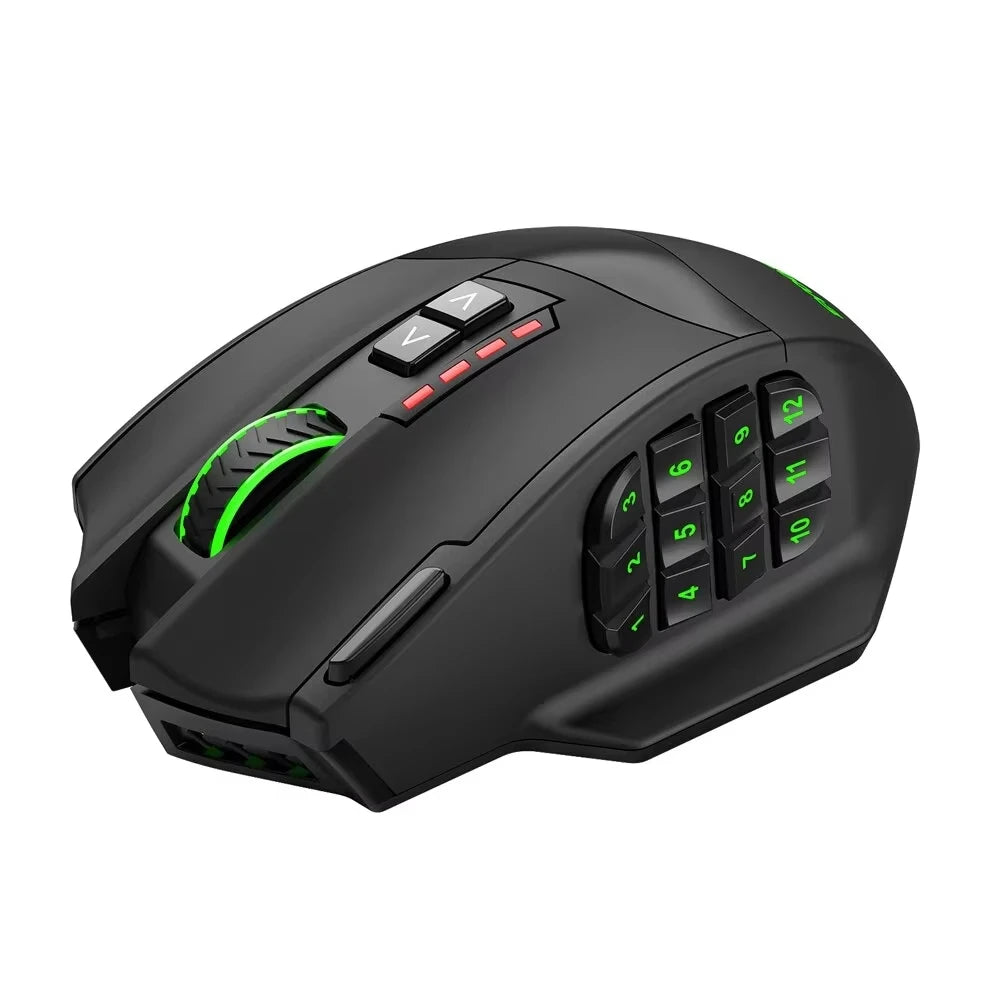 E-YOOSO RGB USB 2.4G Wired Gaming Mouse X-33 16000DPI 18 Buttons Programmable Backlight Game Mice Suitable for Desktop Laptop PC