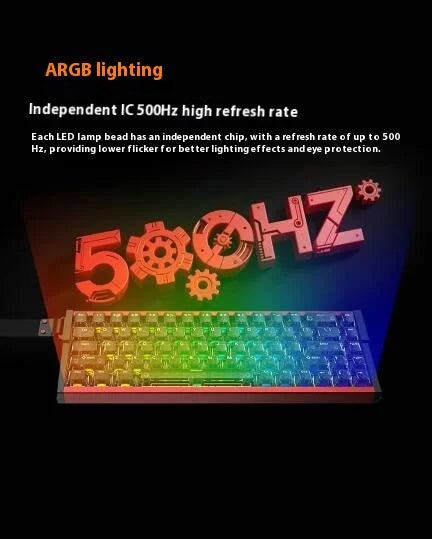[NEW] IROK MG68 PIUS Keyboard MG68 ACE Magnetic Switch Mechanical Keyboard RGB 8K Gamer PC E-Sports Gaming Accessories Gift
