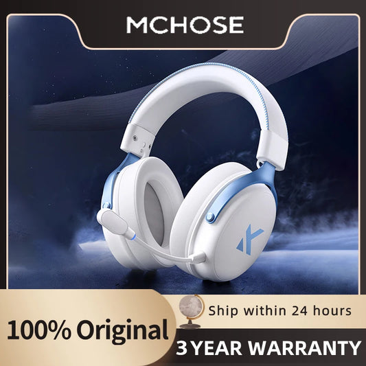 MCHOSE V9 PRO Wireless Gaming Headset 7.1 Surround Sound for PS5 PS4 PC SWITCH TOPSPEED Gaming Headphones
