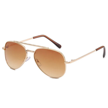 2025 UV400 Metal Children's Sunglasses for Boys and Girls, Toad Glasses for Children Sunglasses Boys And Girls Baby Aviator