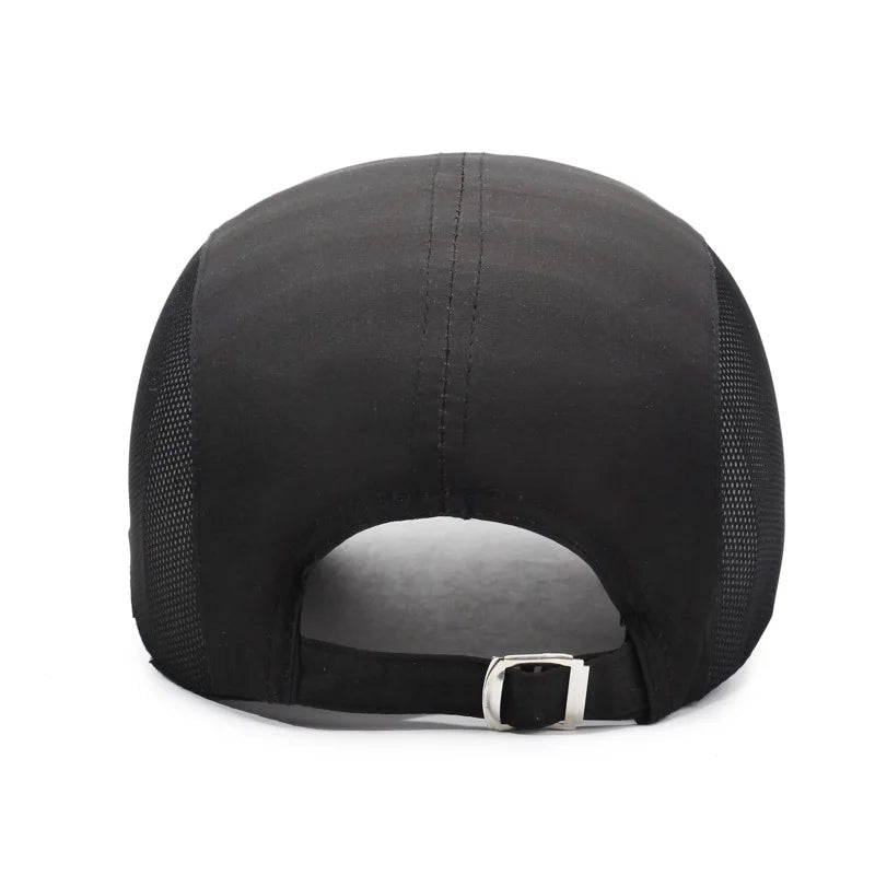 Unisex-Outdoor-Sport-Mesh-Kappe mit Schnell-Trocken-Funktion – Baseballkappe zum Sonnenschutz im Sommer