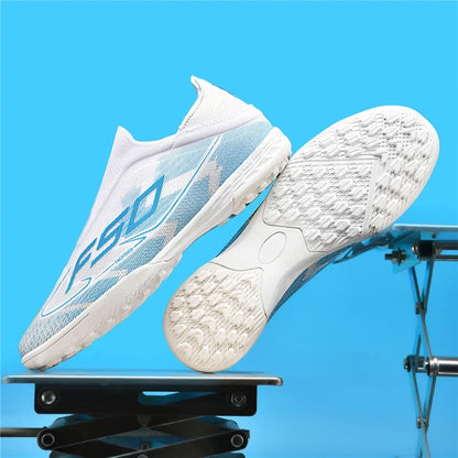 New Men's Soccer Shoes Grass Adult Non-Slip Non Slip Football Boots Ultralight Sport Indoor Cleats Fg Turf Futsal Comfortable
