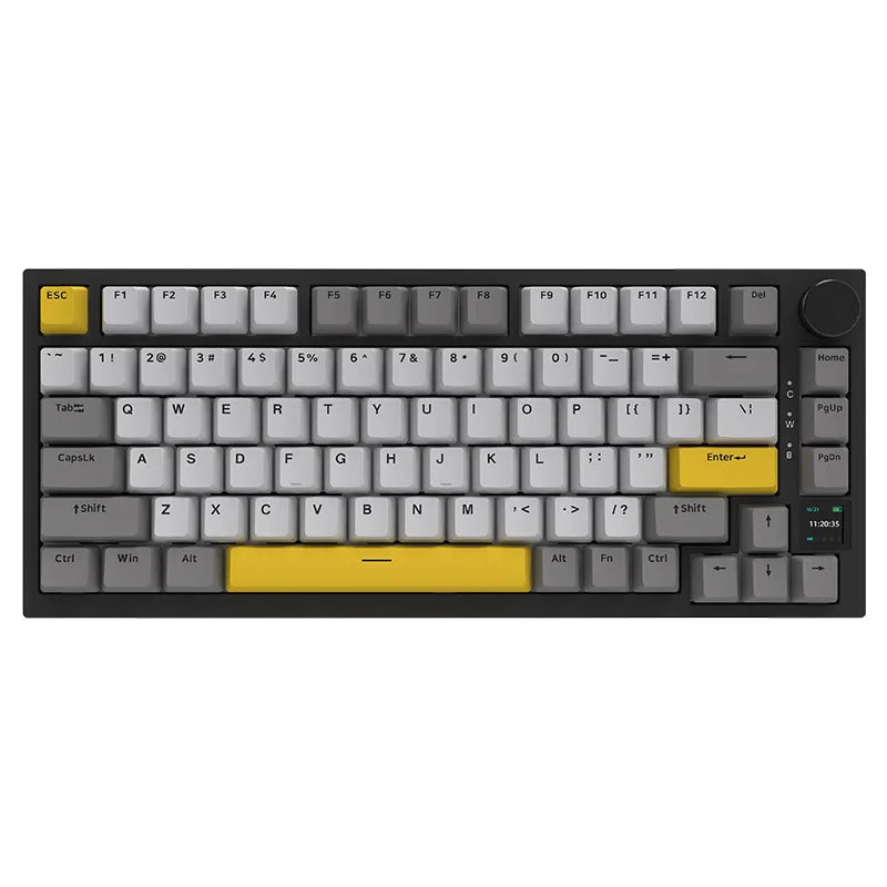 Ajazz AK820/AK820Pro gaming mechanical keyboard Bluetooth 5.1/Wireless/wired c custom keyboard with heat exchange sealed button