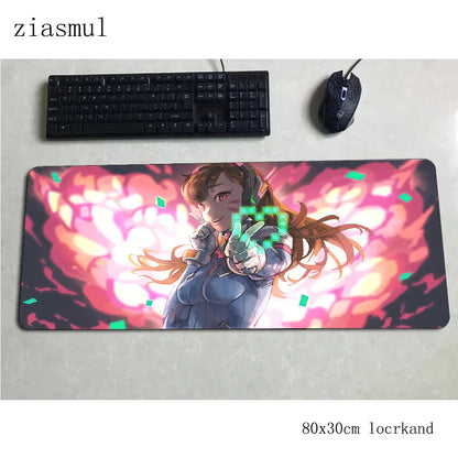overwatch mouse pad gamer Aestheticism 800x300x3mm notbook mouse mat gaming mousepad Cartoon pad mouse PC desk padmouse mats