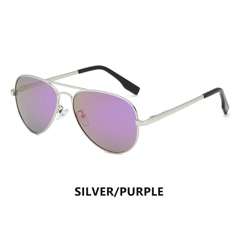 LIOUMO Hochwertige Piloten-Sonnenbrille für Herren, polarisierte Autofahrerbrille für Damen, modische Pilotenbrille, blendfreie Sonnenbrille für Herren