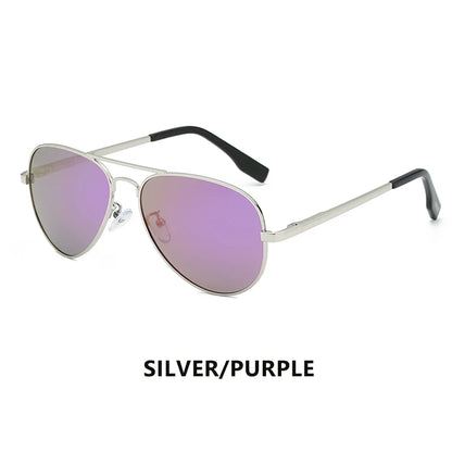 LIOUMO Hochwertige Piloten-Sonnenbrille für Herren, polarisierte Autofahrerbrille für Damen, modische Pilotenbrille, blendfreie Sonnenbrille für Herren