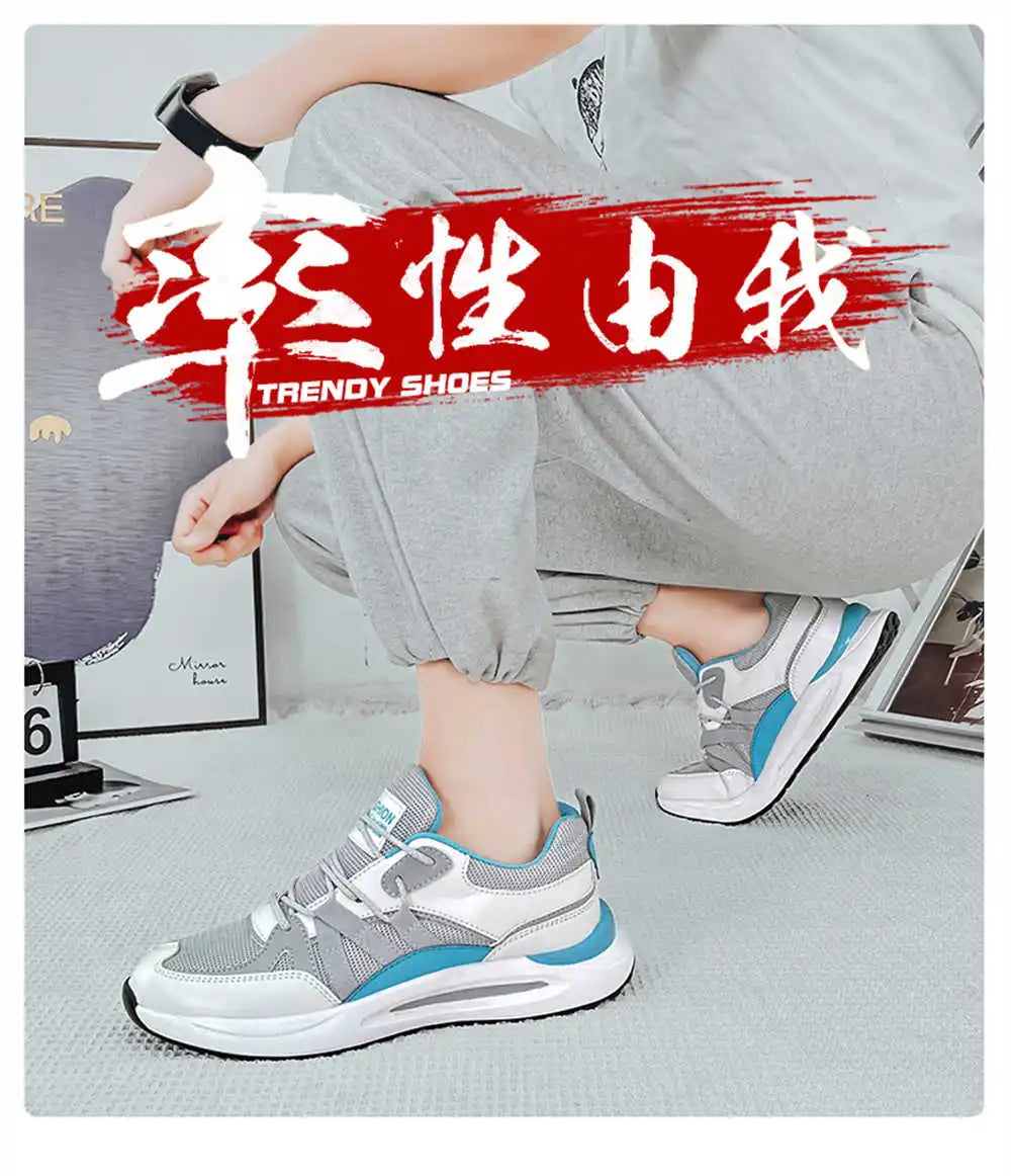 Large Dimensions Blue Tenni For Men Walking Sneakers Health Shoes Sport Shose Tenisky Best-selling Ternis Sneacker