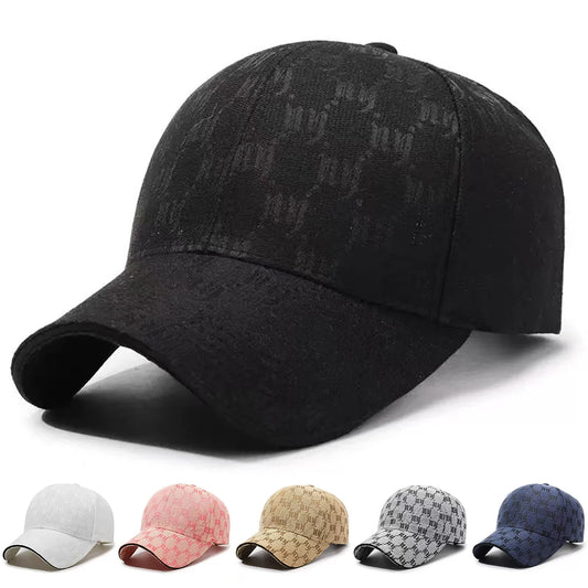 Unisex NY Letter Printing Baseball Caps Spring and Autumn Outdoor Adjustable Casual Hats Sunscreen Hat Sports Cap