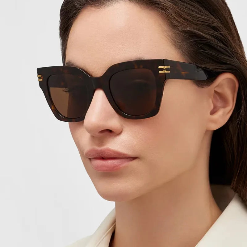 Square Oversized Sunglasses 2025 Trendy Premium UV Blocking Driving Sun Glasses for Men Women personality Unisex Eyewear Shades