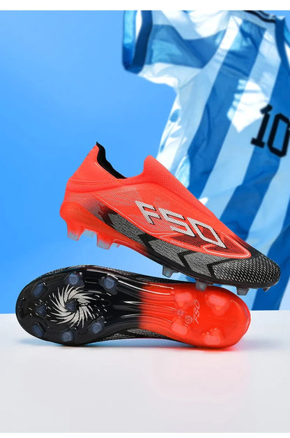 Men New Indoor TF Football Boots High Quality Training Original Male Breathable Non Slip Soccer Shoes Turf Futsal Football Shoes