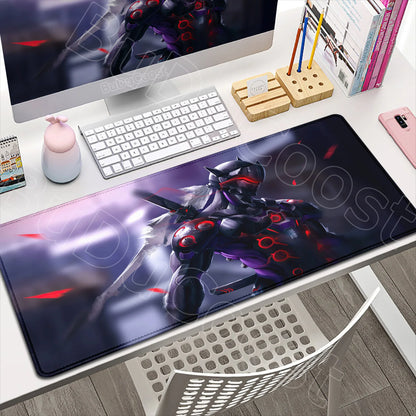 Large XXL DIY Cool  Overwatch Mouse Pad Keyboard Table Gaming Accessories Non-Slip Rubber Edge locking spped Laptop Rug desk Mat