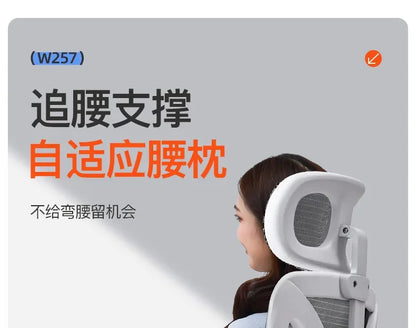 Adjustable Breathable Mesh High Density Sponge Seat Silla De Escritorio Ergonomic Gaming Chair 3D Lumbar Support Racing Swivel
