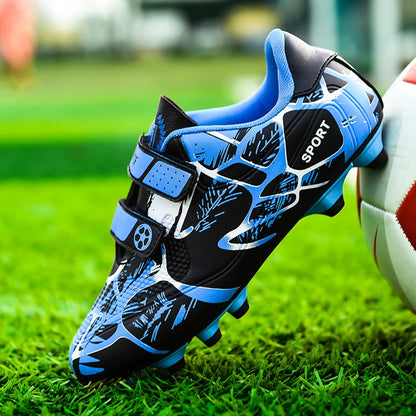 Chaussures de football pour enfants FG/TF, bottes de football pour garçons, crampons d'extérieur, crampons de futsal, chaussures de sport d'entraînement, taille 33-38